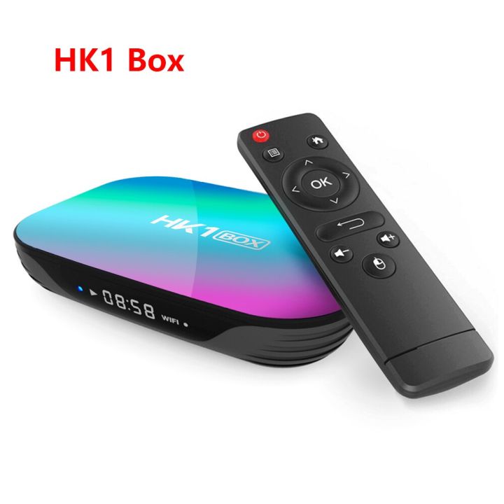 Smart TV Box Android 9.0 4K 100m 1080P HK1 Box amlogic S905X3 Dual WiFi