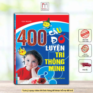 Sách - 400 câu đố luyện trí thông minh (tái bản)