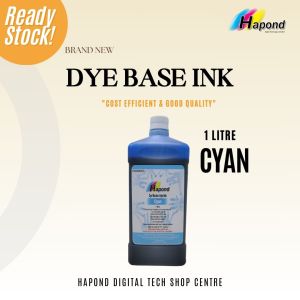 READY STOCK INK!!! Hapond DYE BASED Ink (Epson I3200/DX5/DX7/5113)
