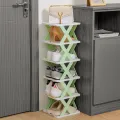 Kệ Để Giày Dép Chữ X Thông Minh Có Thể Tháo Lắp Gấp Gọn - Kệ Nhựa 5 Tầng Cao Cấp Để Đồ Trang Trí Đa Năng Tiện Dụng. 