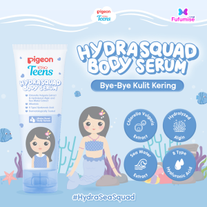 PIGEON TEENS Calm Fairy Body Serum 100ml Body Serum Remaja | Body Lotion Remaja | Body Serum Kulit Iritasi Sensitif Kemerahan