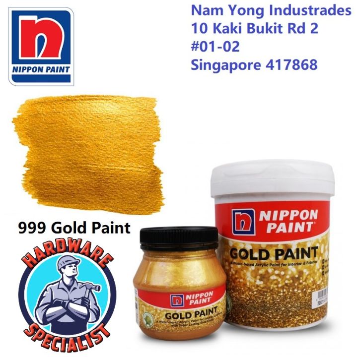 Nippon Paint 999 Gold Paint For Wood And Metal Lazada Singapore