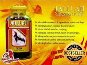 JALU AJI KAMLANG jamu ber vitamin ayam 100 pil tenaga kuat nafas panjang full  agresifitas