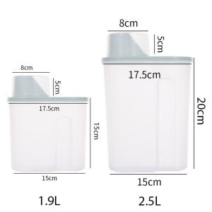 Pet food Storage Bucket Sealed Large Capacity Storage Tank Sealed Container For Pet Food With Measuring Cup Cat Food Storage Bucket Dog Food Container