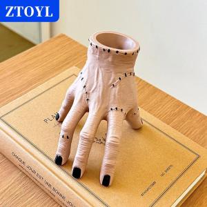 [COD]🔥🔥🔥ZTOYL Creative Horror Palm Pen Holder Gothic Claw Pen Holder Series Storage Box Storage Bucket Home DIY Decor Toy For Halloween Garden