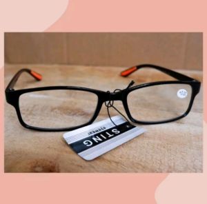 COD BAYAR DI RUMAH Kacamata Baca Kacamata plus +0.50 sampai + 4.00 lentur Anti Patah Kacamata Elastis - PRIA WANITA