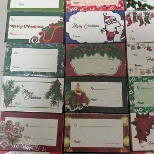 100pcs Christmas Gift Cards Christmas Gift TagsAll Occasion Gift Card All Occasion Gift Tag Christmas Gift Tag / Christmas Gift Card Christmas Gift Tag / Birthday Gift Tag Birthday Gift Card All Occasion Gift Tags Valentines Gift Card Vday Gift Cards