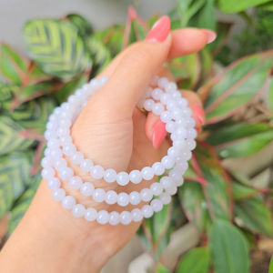 Q2231 Chuỗi 3v Bạch Ngọc 6li ORD VIP ko kén mệnh - Phong Thuỷ TUDO P
