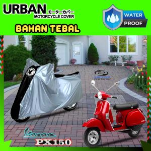 Cover Selimut Tutup Motor Vespa PX150 100% Waterproof URBAN