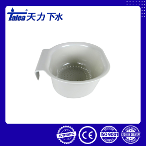 Talea Kitchen Sink Hanging Dish Rack Draining Basket Plastic Drip Tray Vegetable Basket (QD016C002)