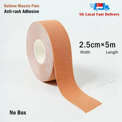 Kinesiology Tape 🇸🇬 Muscle Pain Relief Athletic Tape Sports KT Tape Elastic Wrap Waterproof Breathable
