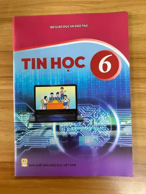 Sách giáo khoa Tin Học 6- Kết Nối Tri Thức Với Cuộc Sống (Kèm Nilon bọc Sách nhãn tên)
