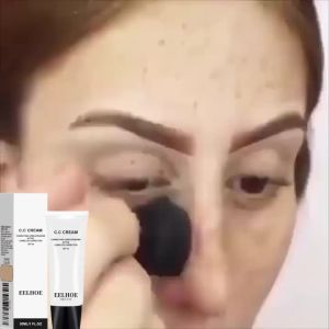 EELHOE Primer Cream Moisturizing Skin Concealer Brightening Skin Tone Soft Primer Foundation