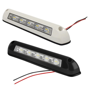 ไฟกันสาดมอเตอร์ไซด์12V 24V กันน้ำได้600 ~ 700ลูเมนโคมไฟประตูด้านนอกสำหรับคาราวานประตูให้แสงสว่าง