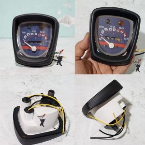 [HCM]ĐỒNG HỒ TỐC ĐỘ XE CUB CÁNH ÉN VIỀN ĐEN