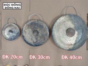 Cồng chiêng nhạc cụ bằng đồng cỡ 20cm 30cm 40cm 45cm 50cm