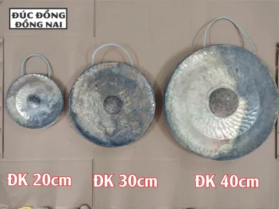 Cồng chiêng nhạc cụ bằng đồng cỡ 20cm 30cm 40cm 45cm 50cm