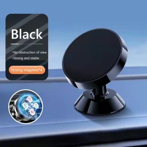 Dual Magnetic Gym Phone Holder for Working Out Videos-Double Sided Strong Magnet with 360 Degree Rotation - Fits Any Smart Phone