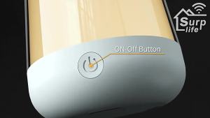 Smart Bluetooth Dimming And Color 3600mA Battery Charging Touch Music Atmosphere Bedside Mother And Baby Night Light Table Lamp