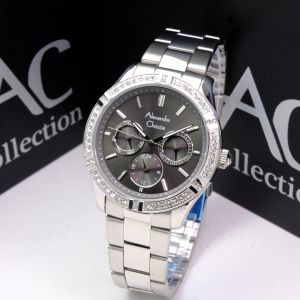 Jam Tangan Wanita Alexandre Christie AC 2A51 AC2A51 Original Garansi Resmi 1 tahun - Stainless Steel