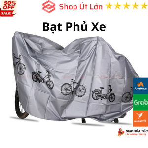 SKU803 - Bạt Phủ Xe Máy Chống Mưa Nắng Bụi Bẩn Chất Lượng Cao Chống Thấm Tuyệt Đối Bao Trùm Cả Xe