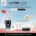 [Until 5 June, 8PM Only] Lancome Genifique Ultimate Serum 30ml + 4-pc gift (Now $145 | Worth $285). 