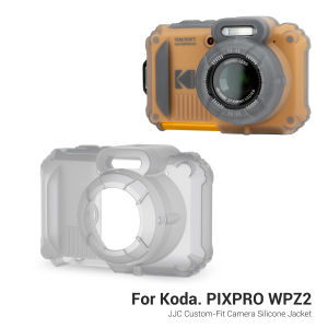 JJC Silicone Jacket Camera Protective Case Body Protector For Kodak PIXPRO WPZ2Allow Flash1/4 "-20 Screw Hole&Speaker Access