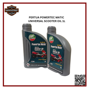 PERTUA POWERTEC MATIC UNIVERSAL SCOOTER OIL 1L