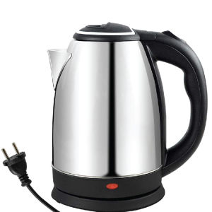 2L Stainless Steel Electric Kettle Fast Boiling with Auto Shut Off Power Cordless Water Boiler / Cerek Air Elektrik