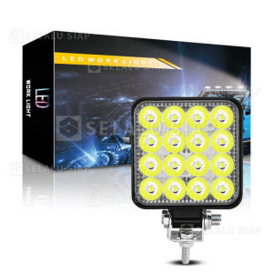 Lampu Sorot Penerang Kerja Lampu Sorot 24LED Work Light 6 Inci Lampu Kabut Mobil Sepeda Motor SUV Super Terang Anti Panas Lampu Sorot Foglamp Tembus Hujan Kabut OffRoad Lampu Sorot LED Jarak Jauh