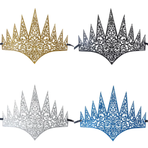 Royal Masquerades Mask Adjustable Headpiece For Themed Parties Stage Performances And Event