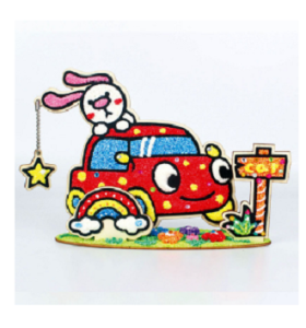 SUNNYBUNNY Big Size Snowflake Foam Clay 3D ART Kids DIY Coloring with Clay Art Set Kraftangan Budak Mainan Budak 儿童粘土手工