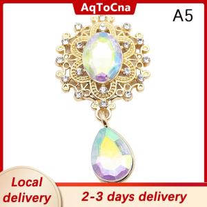 [COD] AqToCna Ship within 24 hours Crystal Rhinestone Brooch Accessories DIY Wedding Invitation Card Wine Glass Gift Box Creative Decoration Clothing Accessories
