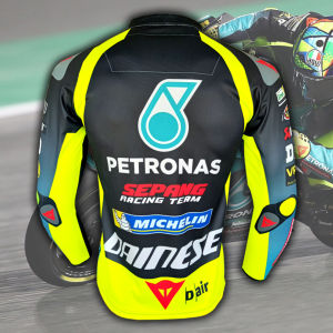 เสื้อแขนยาว MotoGP Petronas Yamaha เสื้อโมโตจีพี ปิโตรนาส ยามาฮ่า #MG0018 รุ่น Valentino Rossi#46 ไซส์ S-5XL