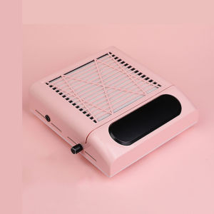 💅ส่งของจากไทย 💅พัดลมดูดฝุ่นเล็บ เครื่องดูดฝุ่นเล็บ 80W ขนาดใหญ่ การดูดอันทรงพลัง สีขาว/สีชมพู