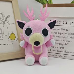 DIRKI Funny Game Deer Plush Doll PP Cotton 99 Nights In The Forest Reindeer Plush Toy Game Character Soft 99 Nights In The Forest Peripherals Toy Halloween Gift