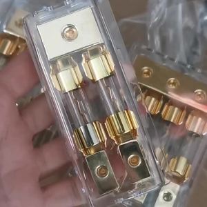 Car audio multi-way fuse holder fuse tube fuse holder