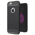 iPhone 6 Plus Case, iPhone 6s Plus Case, Soft Silicone Protection Shock Absorption Cover and Carbon Fiber Design Phone Casing. 