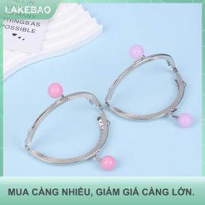 【LAKEBAO】 Kẹo màu kim loại ví khung hôn Clasp PURSE Clasp khung túi Nụ Hôn Clasp khóa PURSE khung túi Clasp khung khóa