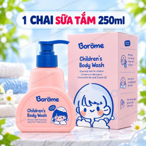 Sữa tắm Borome trẻ em mùi hoa cúc dịu nhẹ an toàn cho làn da bé dung tích 250ml