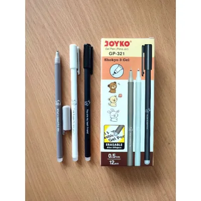 Pulpen Gel Bisa Di Hapus Joyko GP-321 Shokyo 3 Erasable ( SATUAN)