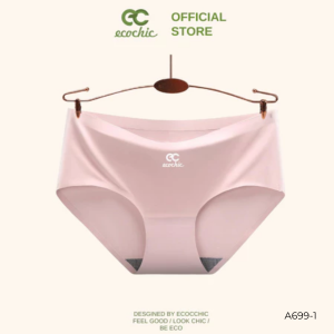 SET 4 Quần Lót Nữ ECOCHIC Full Hộp Chất Liệu Lụa  Cotton Ren Cao Cấp Tự Nhiên Thoải Mái A699