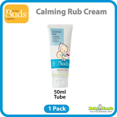 Buds Baby Soothing Organics Calming Tummy Rub Cream 30ml/50ml