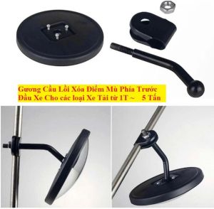 SHILIHUI Gương Cầu Lồi Xóa Điểm Mù Xóa Điểm Mù cho các loại xe tải Huyndai Kia Tặng Kèm Bát Ốc Vít