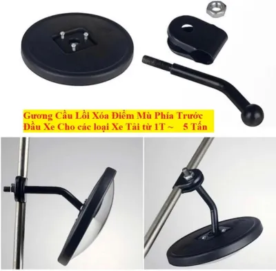 Gương Cầu Lồi Xóa Điểm Mù cho các loại xe tải Huyndai Kia... Hàng Chính hãng Hàn Quốc (Tặng Kèm Bát Ốc Vít)