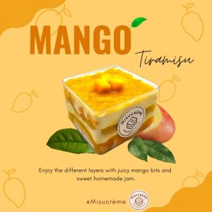Duo Mango Tiramisu (with Mango Bits) by MisuCreme