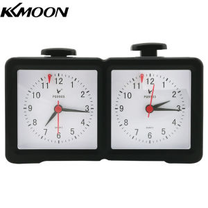 KKmoon Chess Clock Quartz Electronic Analog Chess Clock Count Up Down Timer Game Timer I-go Count Up Down Timer