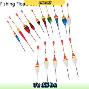 SHNGki 1 5 10pcs khuyến mãi câu cá nổi thiết lập kết hợp kích thước Màu bọt Phao phao Bobber cho câu cá Phụ Kiện Câu Cá Câu cá câu cá giải quyết