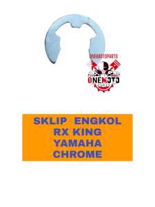 SKLIP ENGKOL RX KING YAMAHA CHROME
