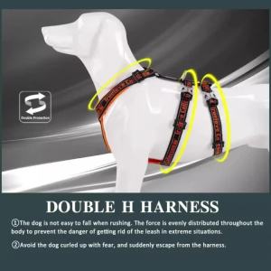 Truelove Dog Harness Nylon Brigh Reflective MaterialHarness Used withLeash Collar SBR Submersible Dnauf Buckle TLH65712026